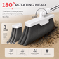 Ninja Home Anti-Microbial Foldable & Extendable Broom and Dustpan Set
