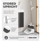 Ninja Home Anti-Microbial Foldable & Extendable Broom and Dustpan Set