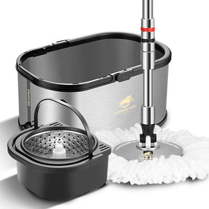 Anti Microbial Stainless Steel 360 Cyclonic Spin Mop